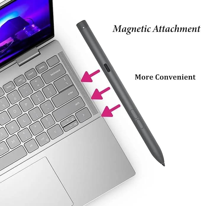 LiXiongBao Premier Rechargeable Active Pen PN7522W for Dell 2-in-1 Laptops | High Sensitivity, Bluetooth thumbnail 11