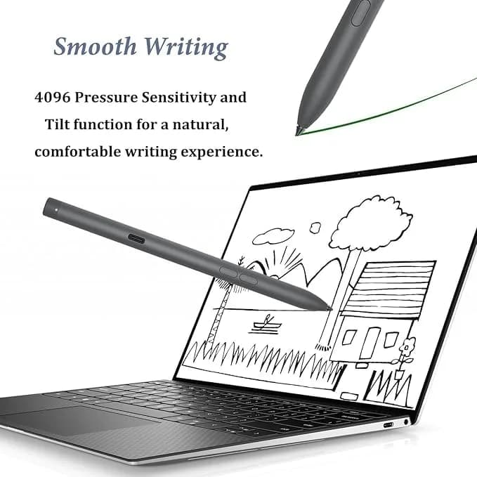 LiXiongBao Premier Rechargeable Active Pen PN7522W for Dell 2-in-1 Laptops | High Sensitivity, Bluetooth thumbnail 8