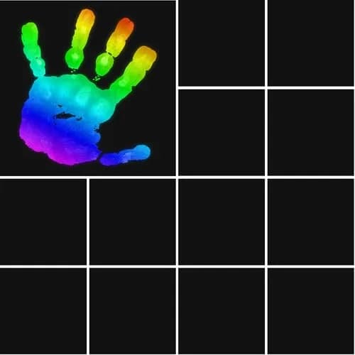 Spakon Heat Sensitive Sheet 12 Pcs | 15 x 15 cm (6 x 6 Inch) Color Changing Science Experiment Material thumbnail 1