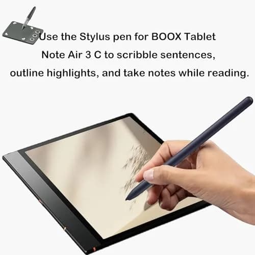 Alovexiong Stylus Pen with Eraser for BOOX Tablets 4096 Pressure Levels | 10.3 inch ePaper thumbnail 6