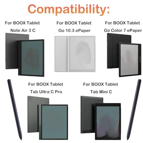 Alovexiong Stylus Pen with Eraser for BOOX Tablets 4096 Pressure Levels | 10.3 inch ePaper thumbnail 2