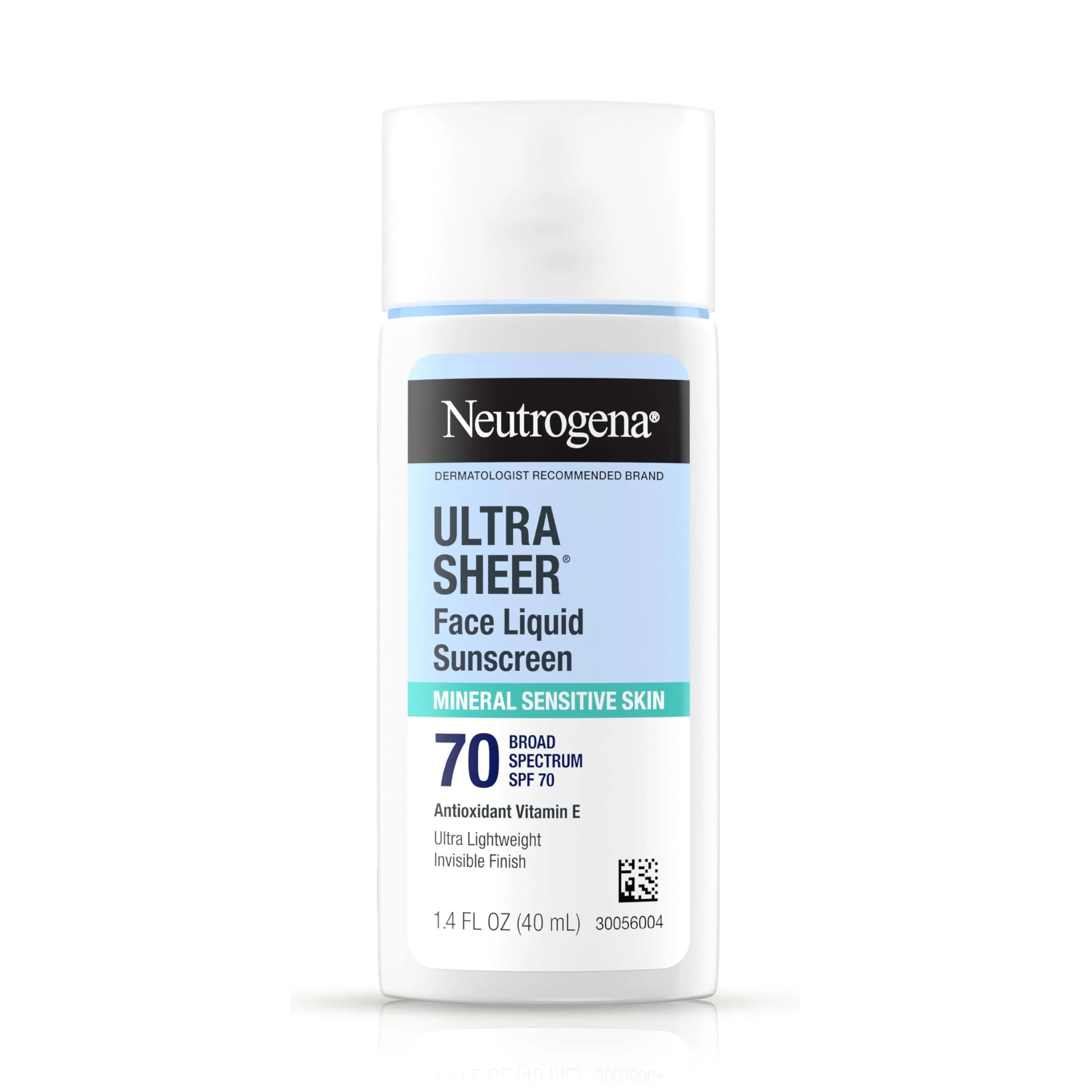 Neutrogena Ultra Sheer Mineral Sunscreen Stick SPF 50, 42ml (1.5 oz) | Dermatologist Recommended for Sensitive Skin — SPF 70