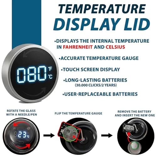 4ALLFAMILY Nomad Medium Pro Insulin Cooler Travel Case with Biogel Pack & Temp Display 0.41 kg (0.9 lb) | Keeps Medication Cool for 27 Hours thumbnail 2