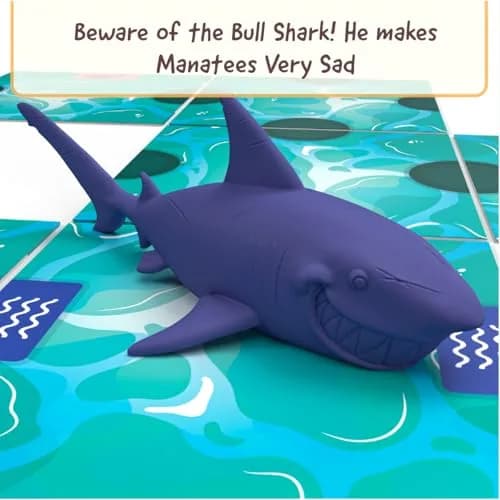 Buffalo Games I Heart Manatees Board Game Strategy | Ages 10+ | Multicolor 10.5x10.5x2 in thumbnail 4