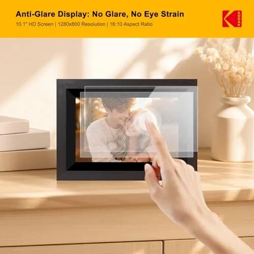 KODAK 10.1 Inch WiFi Digital Picture Frame with 32GB Storage, 1280x800 IPS Touch Screen | Share Moments Instantly thumbnail 4