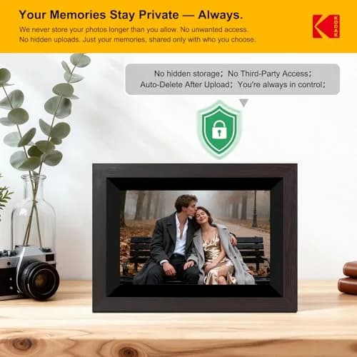 KODAK 10.1 Inch WiFi Digital Picture Frame with 32GB Storage, 1280x800 IPS Touch Screen | Share Moments Instantly thumbnail 8