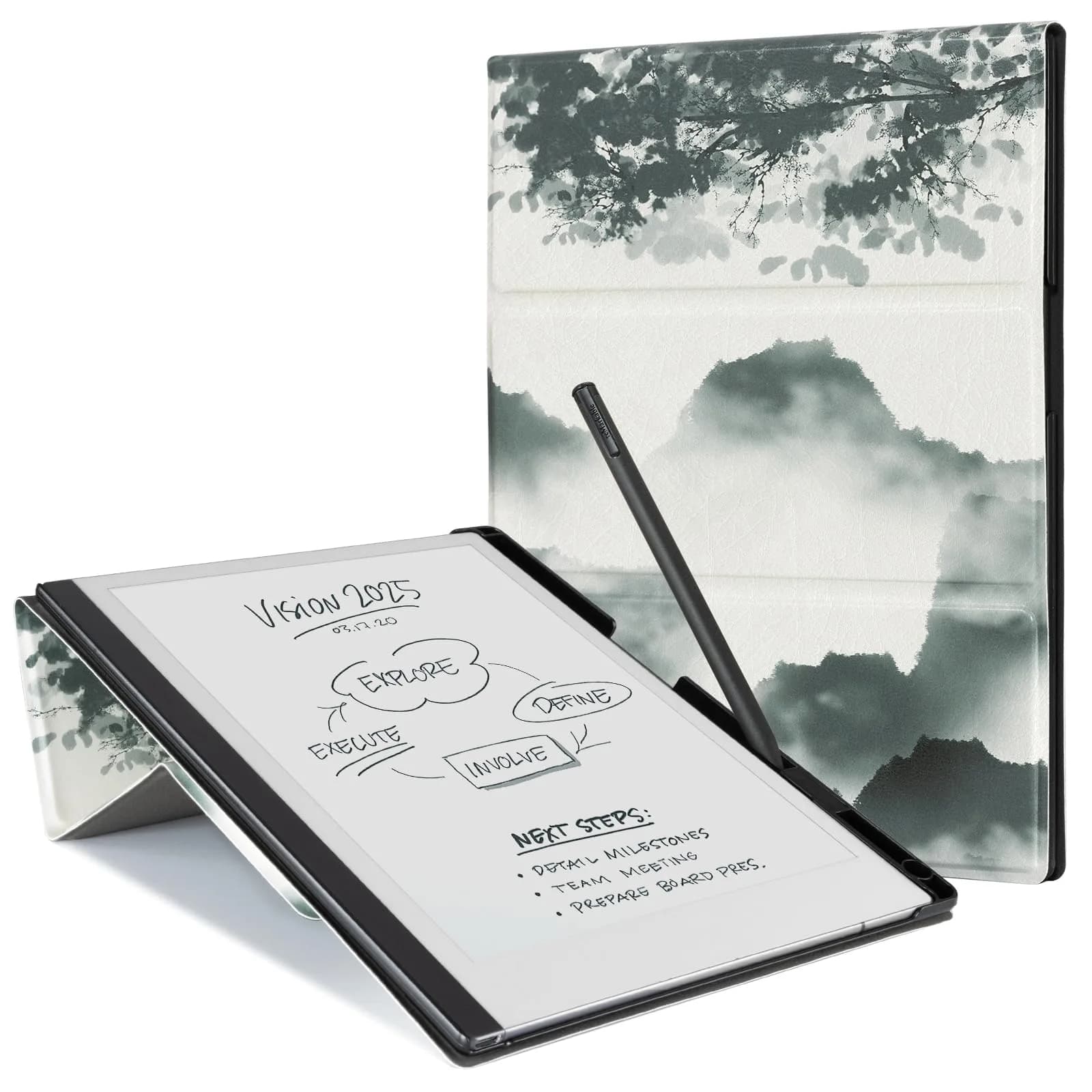 CoBak Case for reMarkable 2 Paper Tablet | Multi-Angle Protective Cover with Pen Holder - main product image
