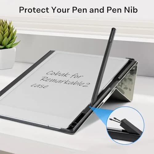 CoBak Case for reMarkable 2 Paper Tablet | Multi-Angle Protective Cover with Pen Holder thumbnail 3
