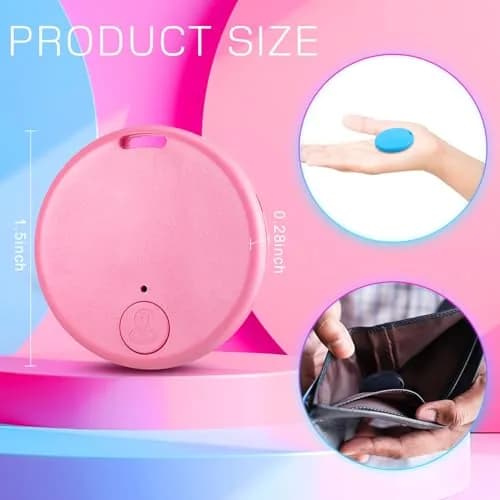 Konohan Smart Item Finder 5-Pack Macaron Color | Bluetooth Tracker for Keys, Wallets, Luggage thumbnail 4