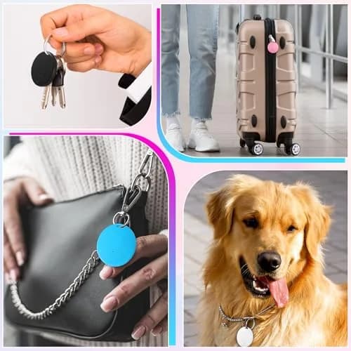 Konohan Smart Item Finder 5-Pack Macaron Color | Bluetooth Tracker for Keys, Wallets, Luggage thumbnail 5