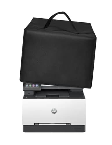 KronosRising Printer Dust Cover for HP Pro MFP 4301fdw/3301fdw Wireless Laser Printer 48cm (18.9"D) x 49cm (19.3"W) x 35cm (13.8"H) | Heavy Duty 600D Nylon Antistatic Waterproof Protective Case thumbnail 1