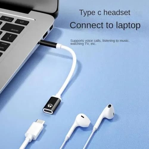 Zenarao USB-C to 3.5mm Headphone Jack Adapter Pink | Connects USB-C Devices to 3.5mm Headphones thumbnail 6