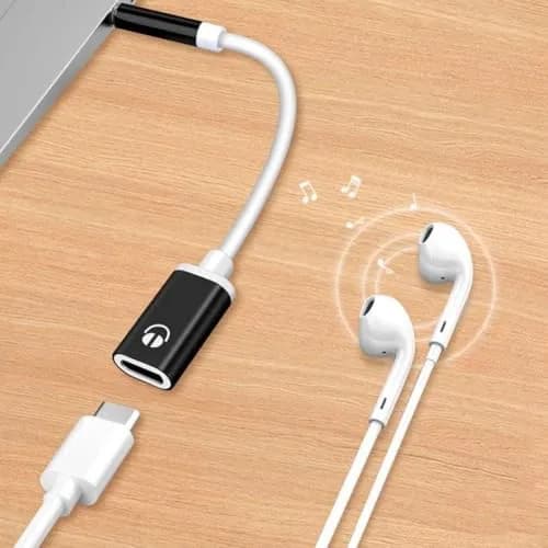 Zenarao USB-C to 3.5mm Headphone Jack Adapter Pink | Connects USB-C Devices to 3.5mm Headphones thumbnail 8