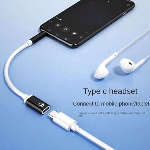 Zenarao USB-C to 3.5mm Headphone Jack Adapter Pink | Connects USB-C Devices to 3.5mm Headphones thumbnail 4