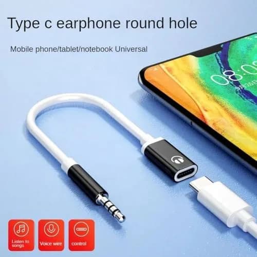 Zenarao USB-C to 3.5mm Headphone Jack Adapter Pink | Connects USB-C Devices to 3.5mm Headphones thumbnail 5