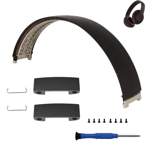 Adhiper Studio Pro Replacement Headband & Hinge for Beats Studio Pro | Durable Repair Kit in Deep Brown thumbnail 1