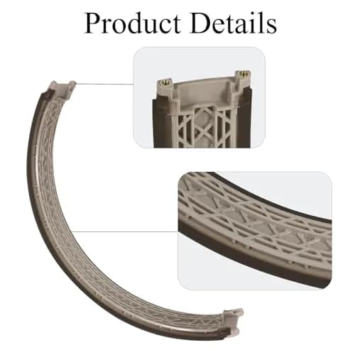 Adhiper Studio Pro Replacement Headband & Hinge for Beats Studio Pro | Durable Repair Kit in Deep Brown thumbnail 5