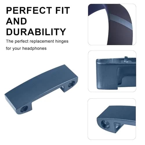 Adhiper Replacement Headband & Hinge for Beats Studio Pro | Durable Repair Kit Navy thumbnail 4