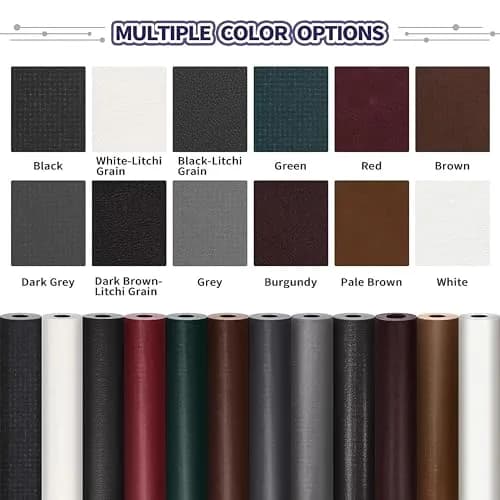 Besezx Leather Repair Patch Tape Kit Vintage Brown 152cm x 40cm (60in x 16in) | Self-Adhesive Vinyl & Leather Furniture Repair thumbnail 4