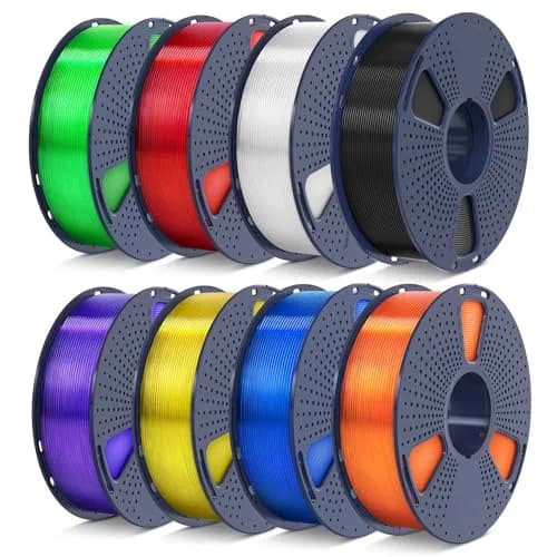 SUNLU 250g PLA Filament Bundle 1.75mm | Multicolor 3D Printer Filament for Small Prints thumbnail 1