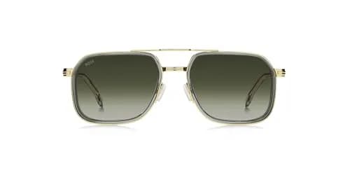 Hugo Boss Boss 1724/S FT3 Grey Gold Sunglasses 55/19/150 | Classic Square Frame for Men thumbnail 2