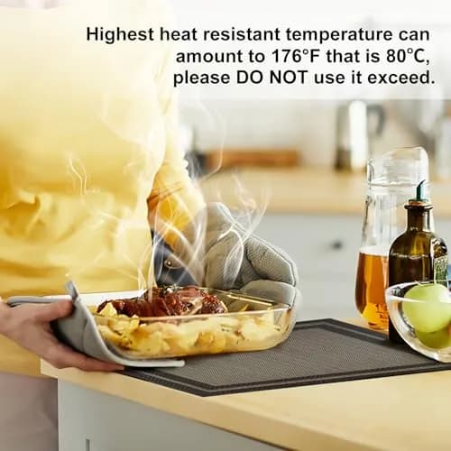 Aofmee Placemats Set of 6 | Washable PVC, Heat Resistant, Non-Slip, Stain Resistant thumbnail 3