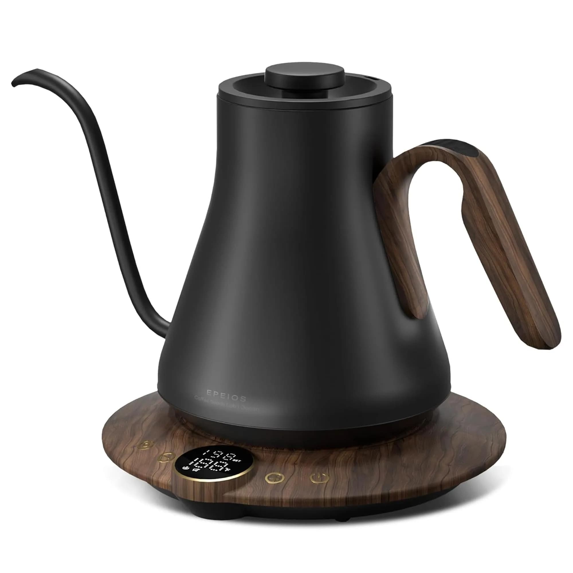 intasting Gooseneck Electric Kettle with ±1℉ Temp Control 0.9L | Precision Pour-Over & Hot Water