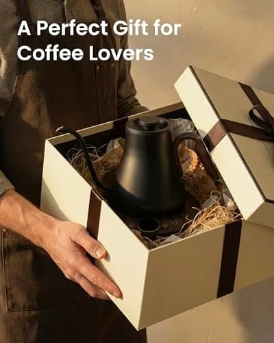 intasting Gooseneck Electric Kettle with ±1℉ Temp Control 0.9L | Precision Pour-Over & Hot Water thumbnail 9