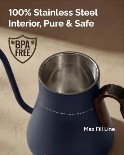 intasting Gooseneck Electric Kettle with ±1℉ Temperature Control 0.9 Liter thumbnail 7