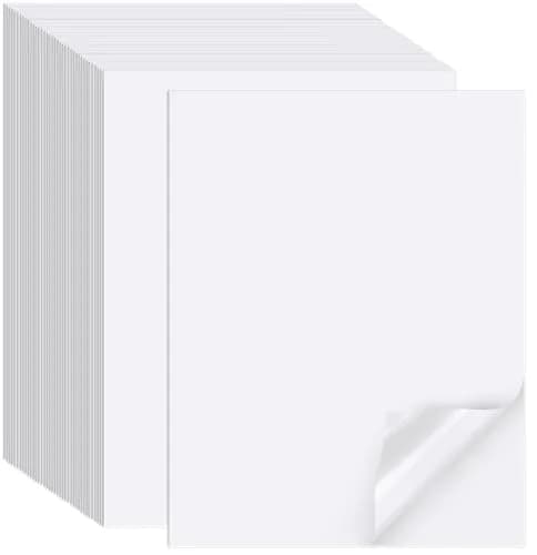 Joyberg Printable Sticker Paper 300 Sheets (8.5" x 11") | Matte Full Sheet Labels for Inkjet & Laser Printers thumbnail 1