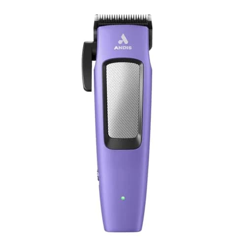 Andis Easy Clip Cordless II Dog Clipper 10-Pc Kit Purple | Lightweight Cordless Grooming thumbnail 1