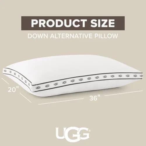 UGG Devon King Bed Pillow 50cm x 91cm (20" x 36") | Hotel-Quality Support for All Sleepers thumbnail 8