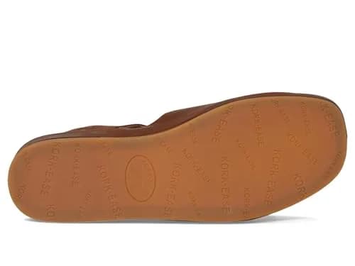 KORK-EASE Women's Mona Brown 10 M | Casual Flat Sandal with Leather Upper & Cushioned Footbed thumbnail 5