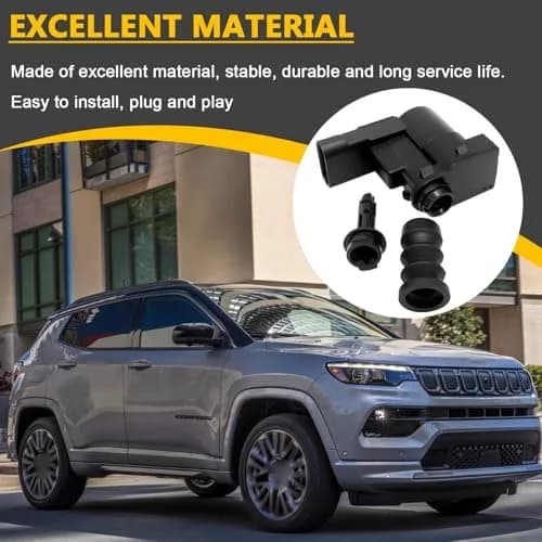 repustor Fuel Tank Lid Latch Fits for Jeep Renegade 16-22 Compass 17-22 Grand Commander | Durable Plastic Locking Mechanism thumbnail 4