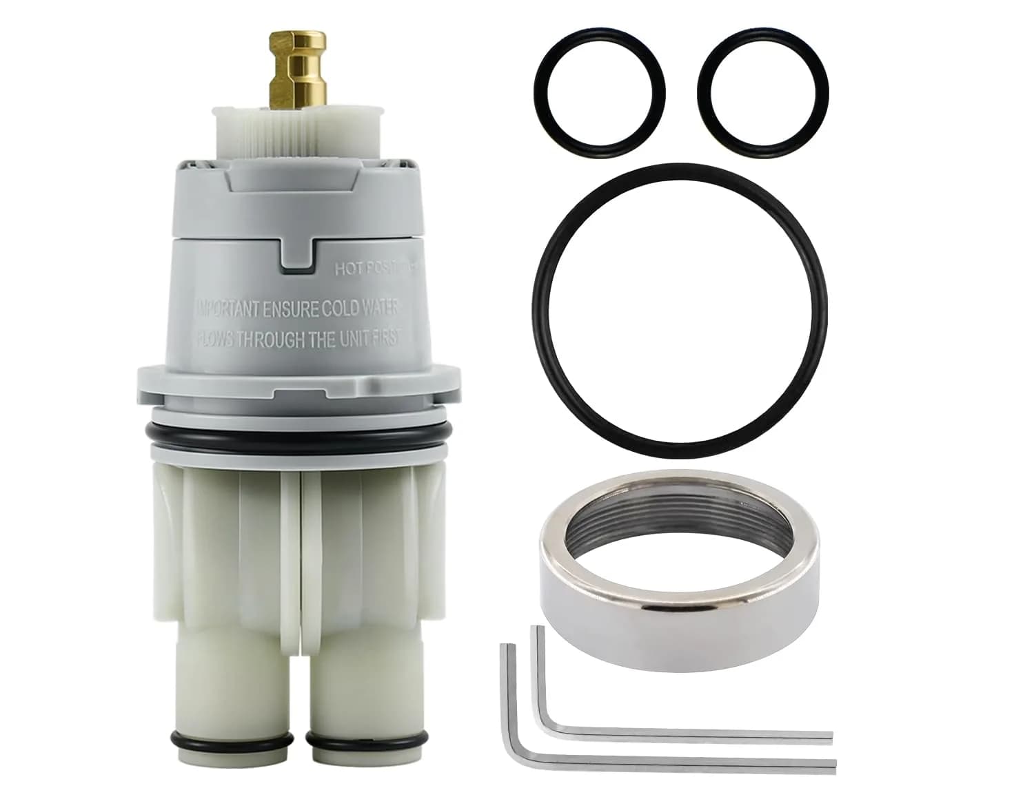 Sxtrrdnary RP46074 Compatible with Delta 13/14 Series Bath Tub Shower Valve | Universal Cartridge Repair - main product image