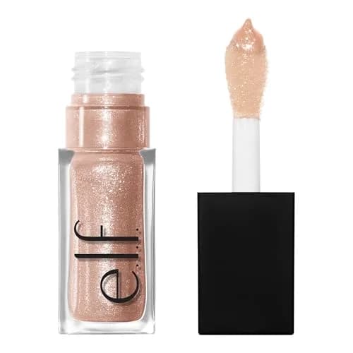 e.l.f. Glow Reviver Lip Oil Crystal Baller | Hydrating Glossy Sheer Pop of Color thumbnail 1