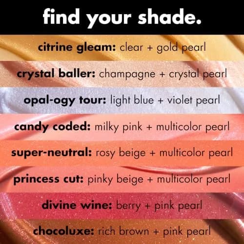 e.l.f. Glow Reviver Lip Oil Crystal Baller | Hydrating Glossy Sheer Pop of Color thumbnail 3