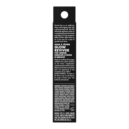 e.l.f. Glow Reviver Lip Oil Citrine Gleam 7.4ml (0.25 Fl Oz) | Hydrating Sheer Shine for Everyday Wear thumbnail 7