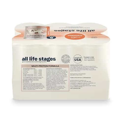 CANIDAE All Life Stages Wet Dog Food, Multi-Protein, 13 oz, 6 Pack | Complete Nutrition for All Breeds & Sizes thumbnail 3