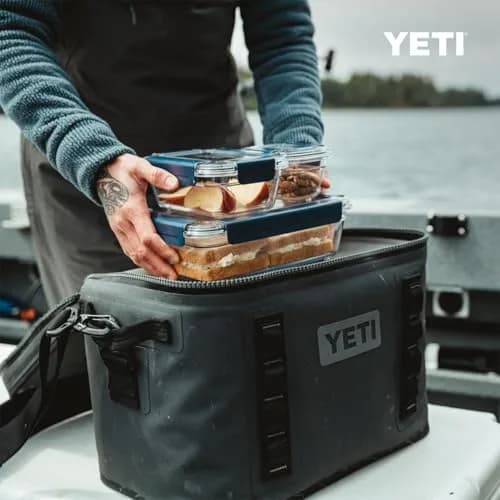 YETI Food Storage Container Medium Navy | Airtight, Leak-Proof, BPA-Free Plastic, 1.9L (7.4" L x 5.1" W x 3" H) thumbnail 5