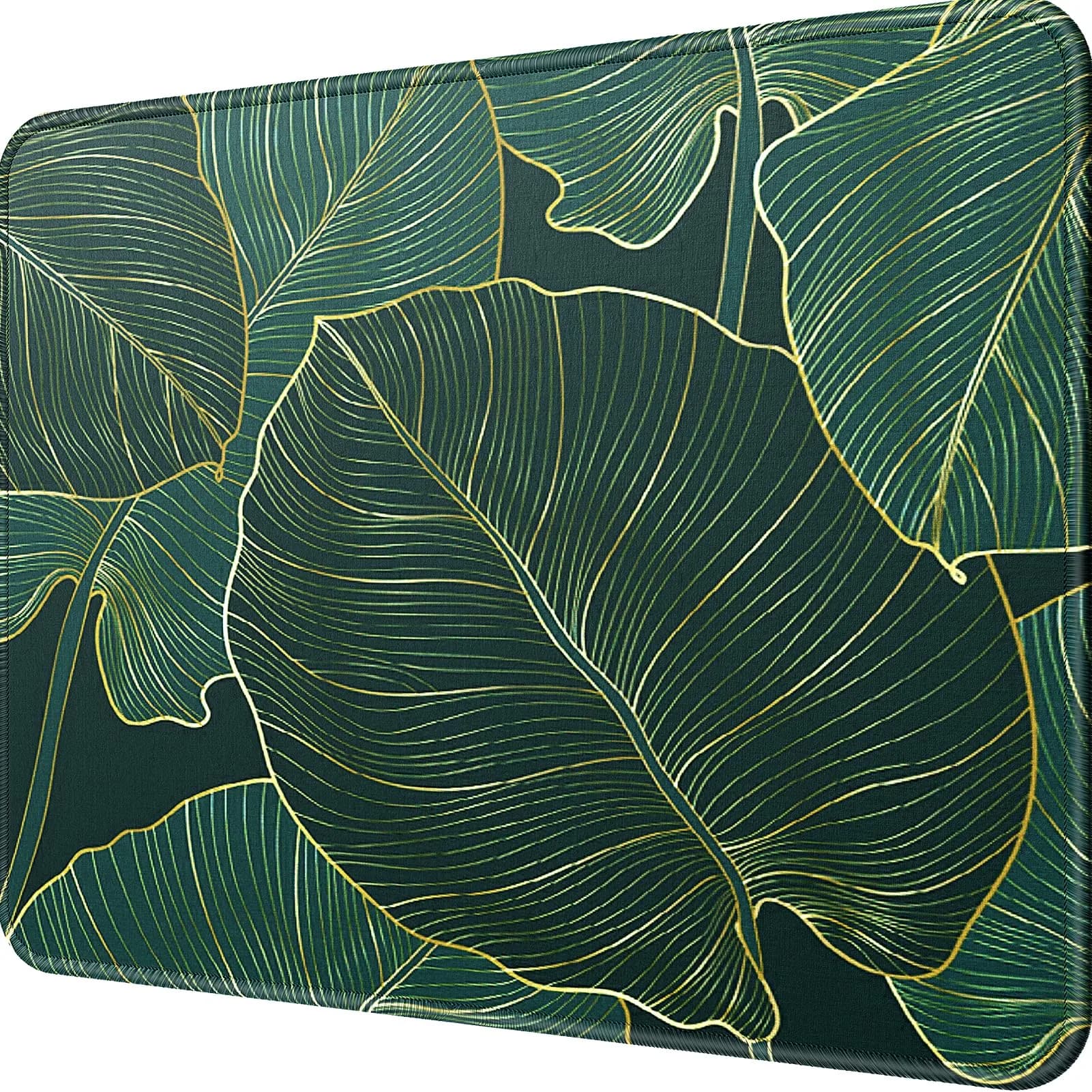 MROCO Cloud Forest Mouse Pad 21.59 cm x 27.94 cm (8.5 x 11 Inch) | Smooth Glide & Precise Control — Green Leaves / 11L x 8.5W inches