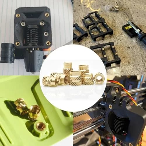 3DZWMAN Vertical Heat Set Insert Tool Press with 60W Soldering Iron & M2-M8 Tips | 210mm Insertion Height thumbnail 6