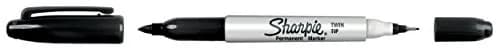 Sharpie Twin Tip Permanent Markers, Fine and Ultra Fine, Assorted Colors, 8 Count (Pack of 2) | Fade & Water-Resistant Ink thumbnail 8