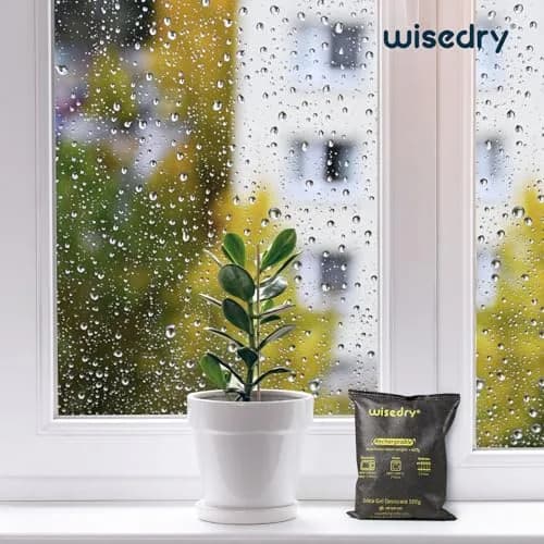 wisedry 10 x 500g Rechargeable Silica Gel Car Dehumidifier | Fast Reactivated Moisture Absorber for Large Spaces thumbnail 6