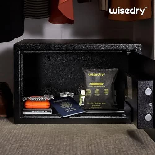 wisedry 10 x 500g Rechargeable Silica Gel Car Dehumidifier | Fast Reactivated Moisture Absorber for Large Spaces thumbnail 7