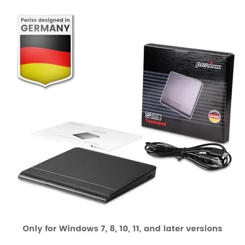 Perixx PERIPAD-506 Wired USB Touchpad – Slim Detachable Design for Desktop & Laptop – 5.31x4.57x0.55 Inches – Black thumbnail 7