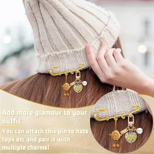 Koceci Heavy Duty Safety Pins 50PCS | Durable Metal Brooch Pins with Loops for Crafts & Clothing thumbnail 4