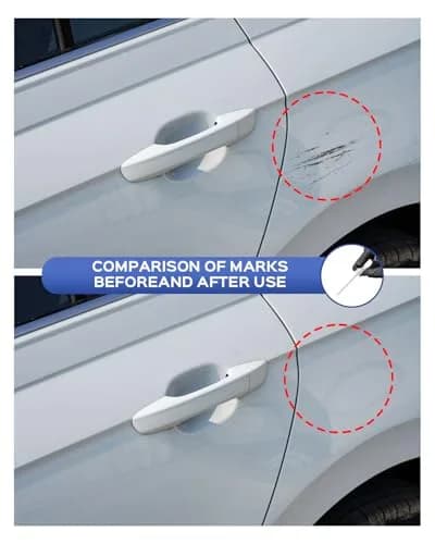 PARTS4EV LB7S/D5/K2 Pyrite Silver Metallic Touch Up Paint 12ml (0.41 Fl Oz) | Exact Match for Volkswagen Chips & Nicks thumbnail 4