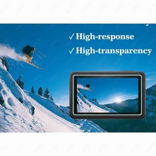 ULBTER Screen Protector for DJI OSMO Action 5 Pro + Lens Cap Cover | 9H Tempered Glass, Bubble-Free, HD Clarity thumbnail 7