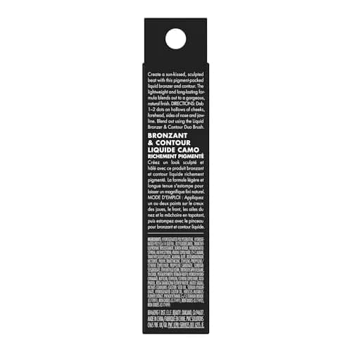 e.l.f. Camo Liquid Bronzer & Contour 3.8ml (0.13 Fl Oz) | Sculpted Glow for All Skin Tones thumbnail 7